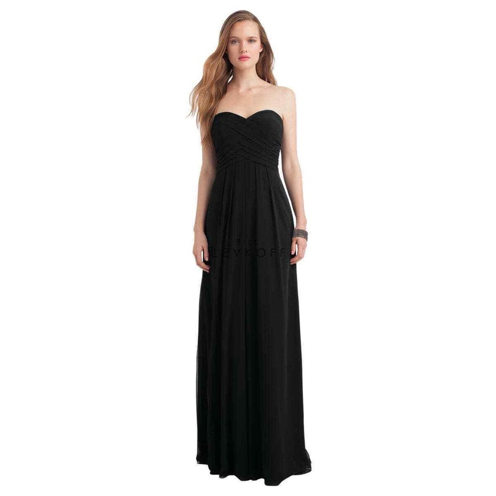 Tadashi Shoji Silk Strapless Gown